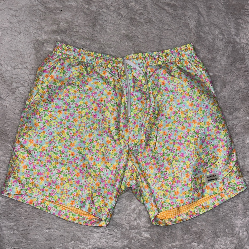 Kulani Kinis Floral Swim Trunks - Multicolor